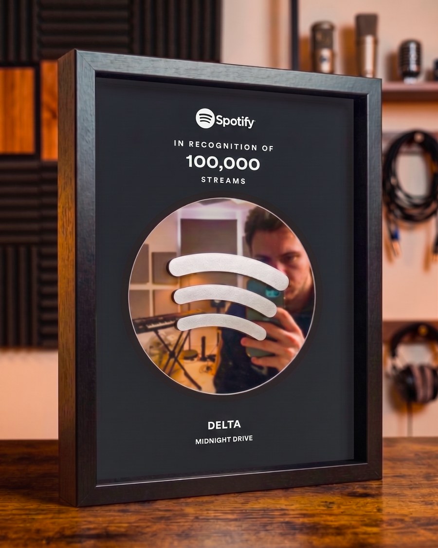 Spotify Original Award studio view — Awards For Creators