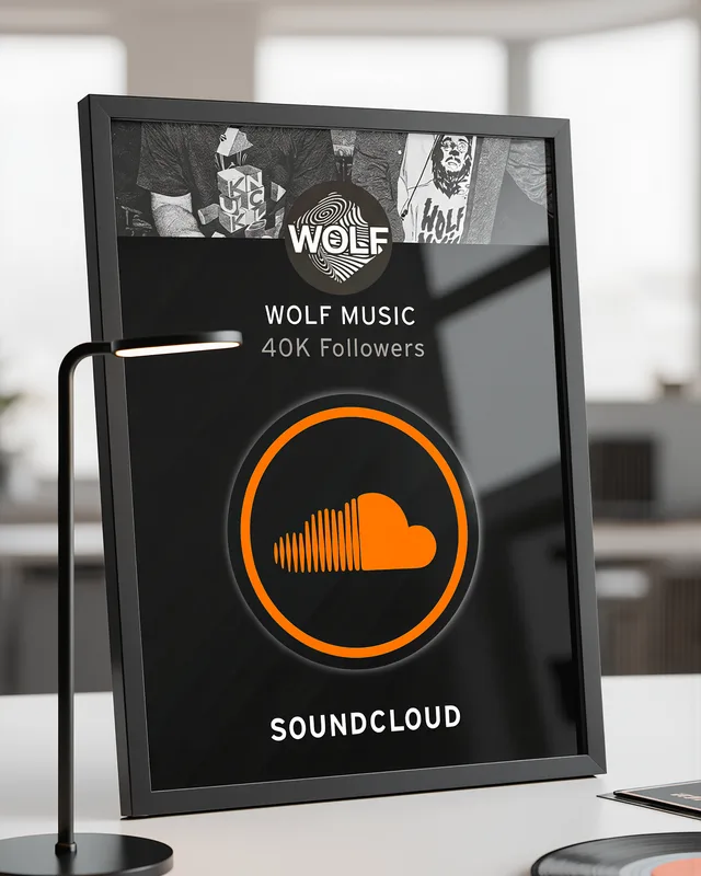SoundCloud Award desk view — Awards For Creators